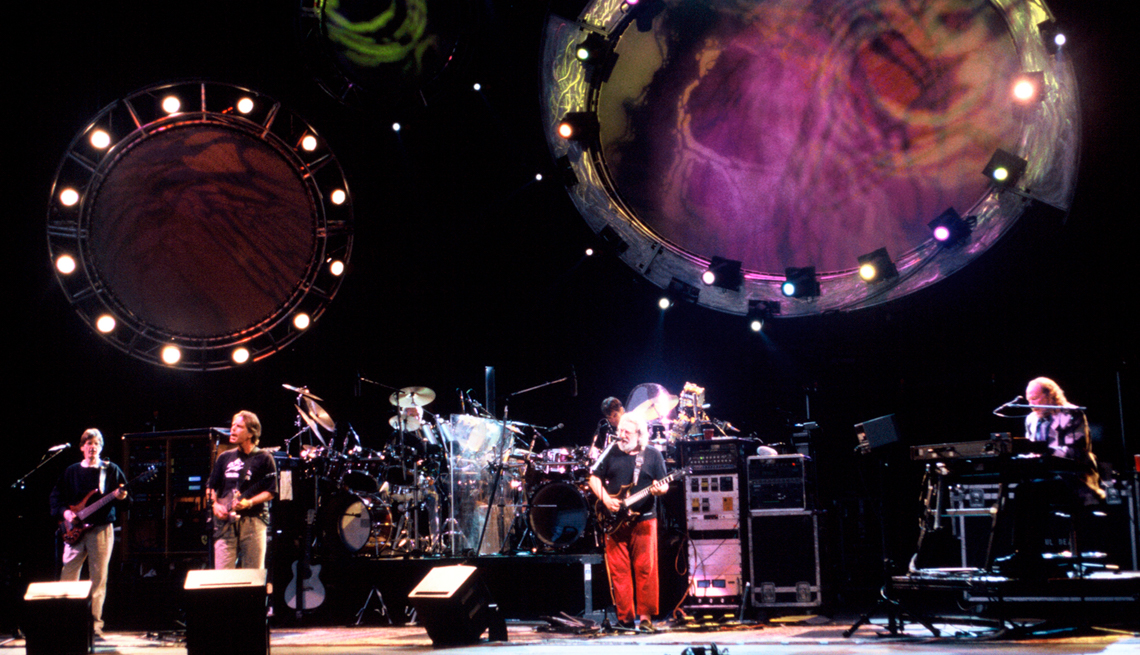 item 23 of Gallery image - Jerry Garcia and the Grateful Dead performs at Shoreline Amphitheatre