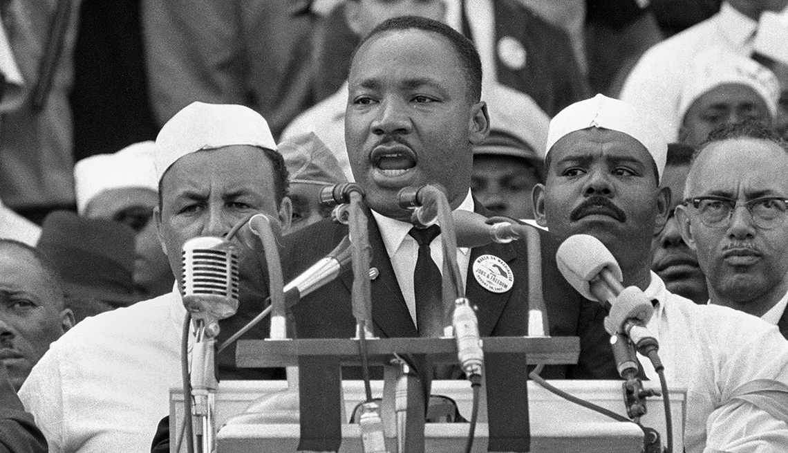 item 4 of Gallery image - Martin Luther King Jr. delivers his "I have a dream" speech (1963)