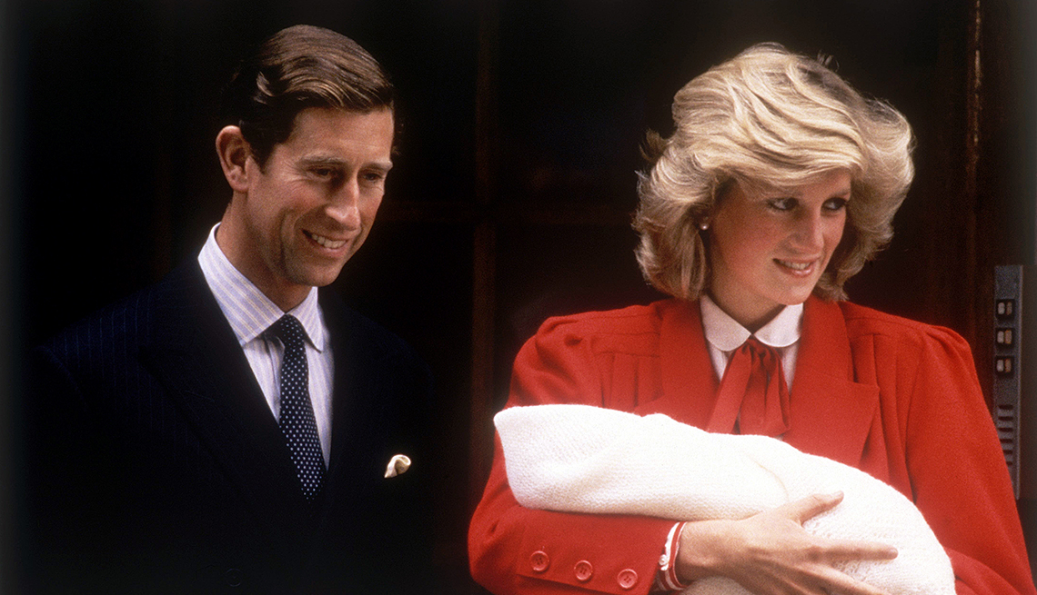 Prince Charles, Princess Diana and Prince Harry