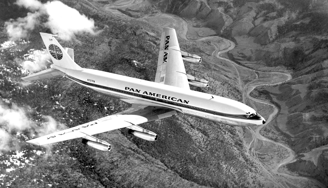 item 22 of Gallery image - Pan American Airways (Boeing 707-121) introduced in 1955.
