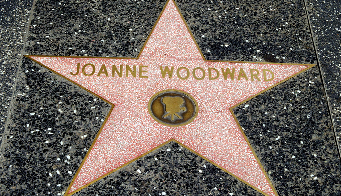item 20 of Gallery image - actress joanne woodward's name on star