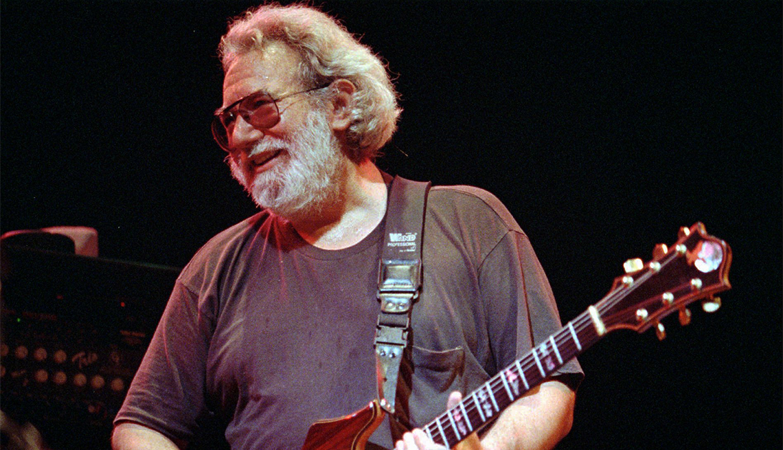 item 23 of Gallery image - Grateful Dead lead singer Jerry Garcia performing in Oakland , CA