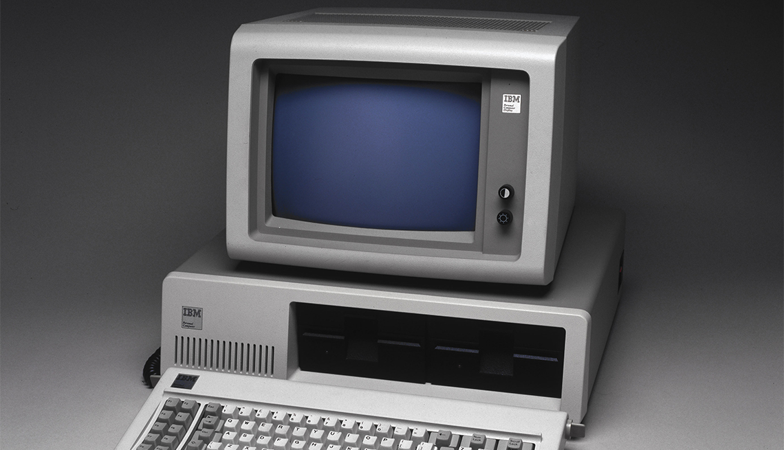 item 20 of Gallery image - The IBM Personal Computer System with keyboard and monitor