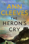 book cover for The Heron's Cry by Ann Cleeves
