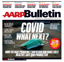 cover of a a r p bulletin covid what next