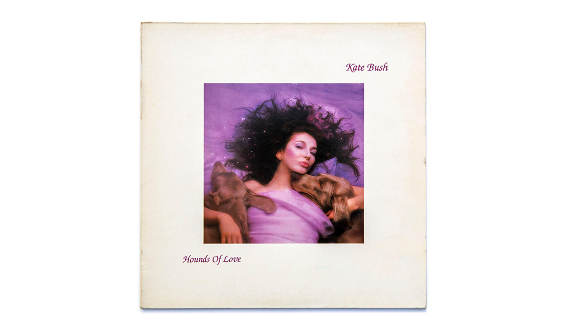 The album cover for Kate Bush's Hounds of Love
