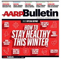 a a r p bulletin november 2022; how to stay healthy this winter