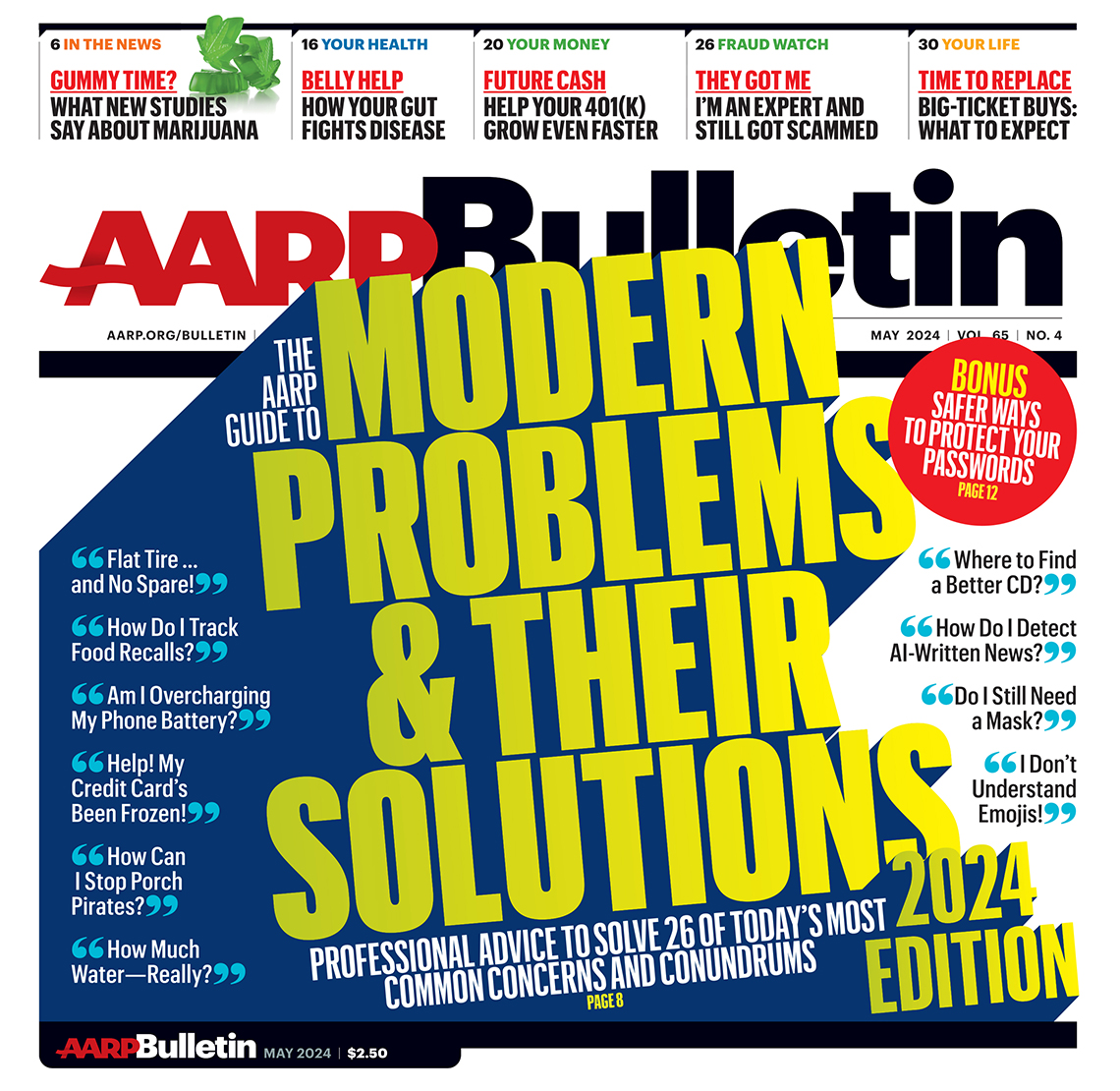 AARP Bulletin May 2024 Modern Problems and Their Solutions