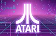 Purple Atari Logo