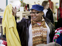 Bargain hunter - Thrift stores are often community centers, with classes, food and meeting rooms.