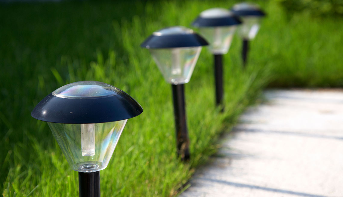 Outdoor DIY Fixes for Your Home - Install solar landscape lights