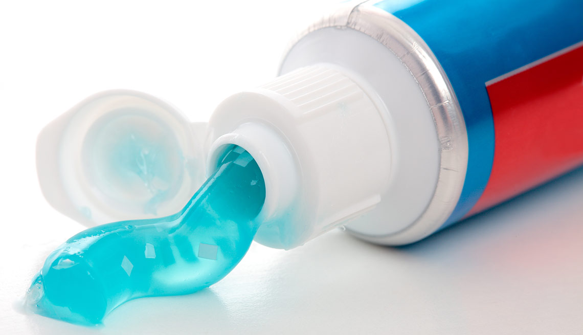 Household items with multiple uses - toothpaste 