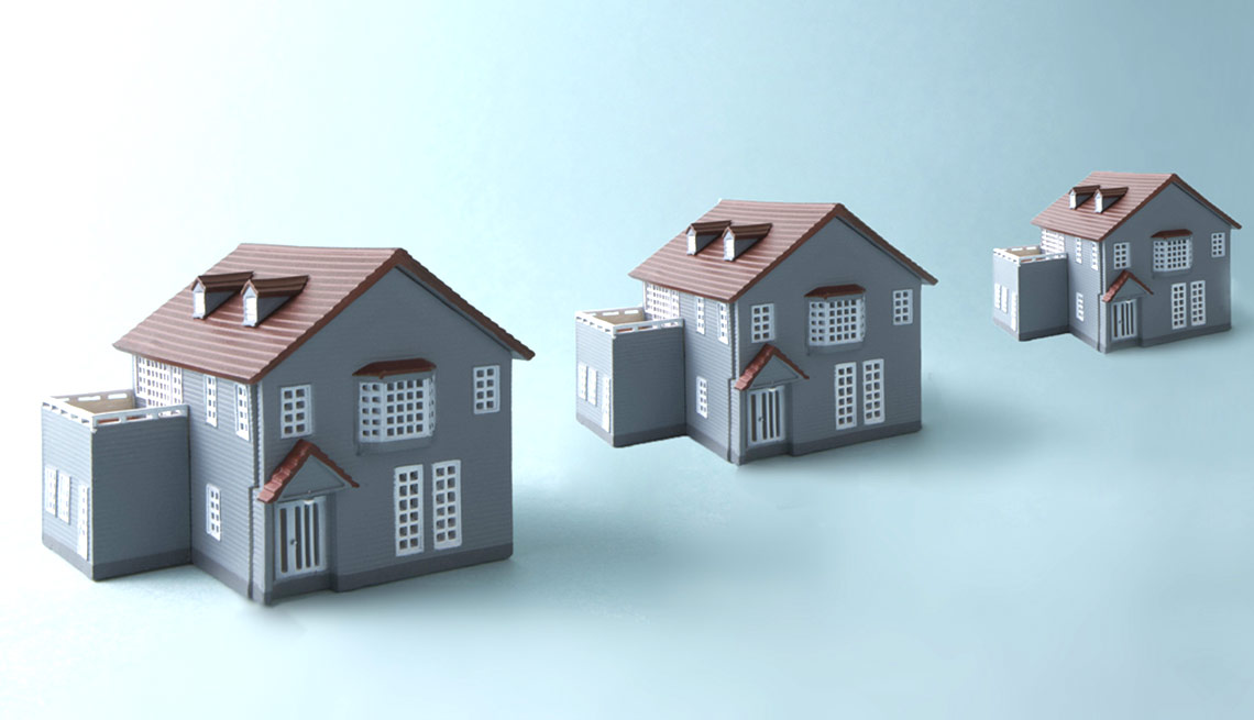 Miniature houses - one smaller than the next, Pitfalls of Reverse Mortgages