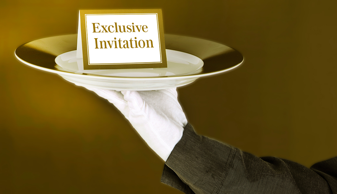 Exclusive invitation on a platter, Hedge Fund Lesson