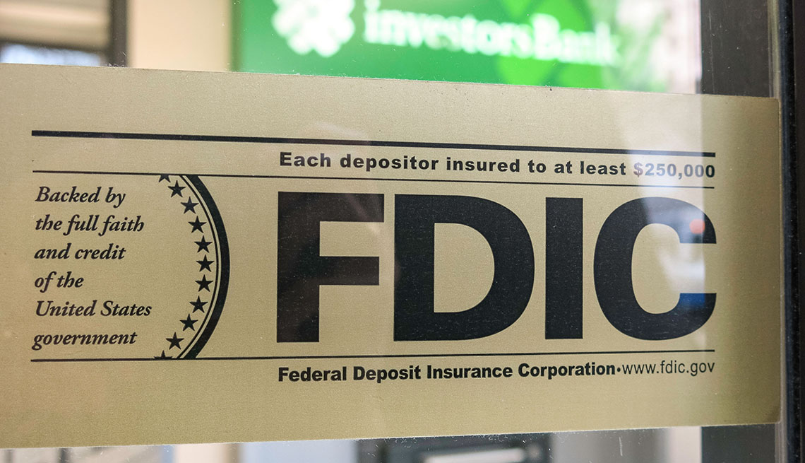 Letrero de Federal Deposit Insurance Corporation