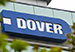 dover - logo of a corporation that has long paid shareholders annual dividends 