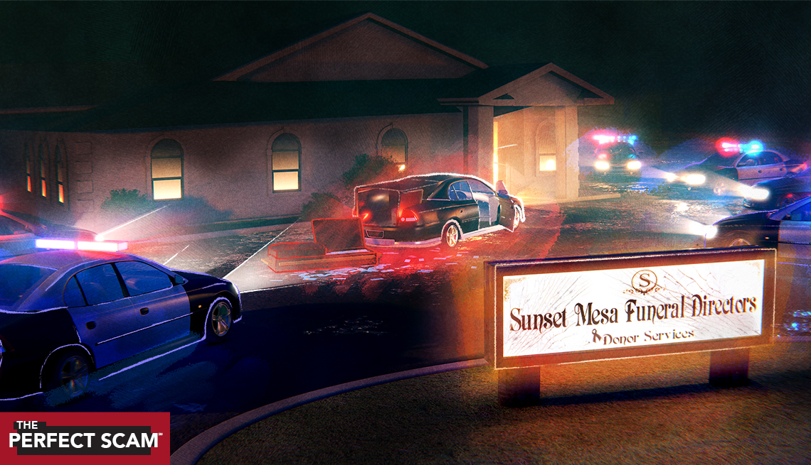 The Sunset Mesa funeral home and crematorium are investigated for fraud.