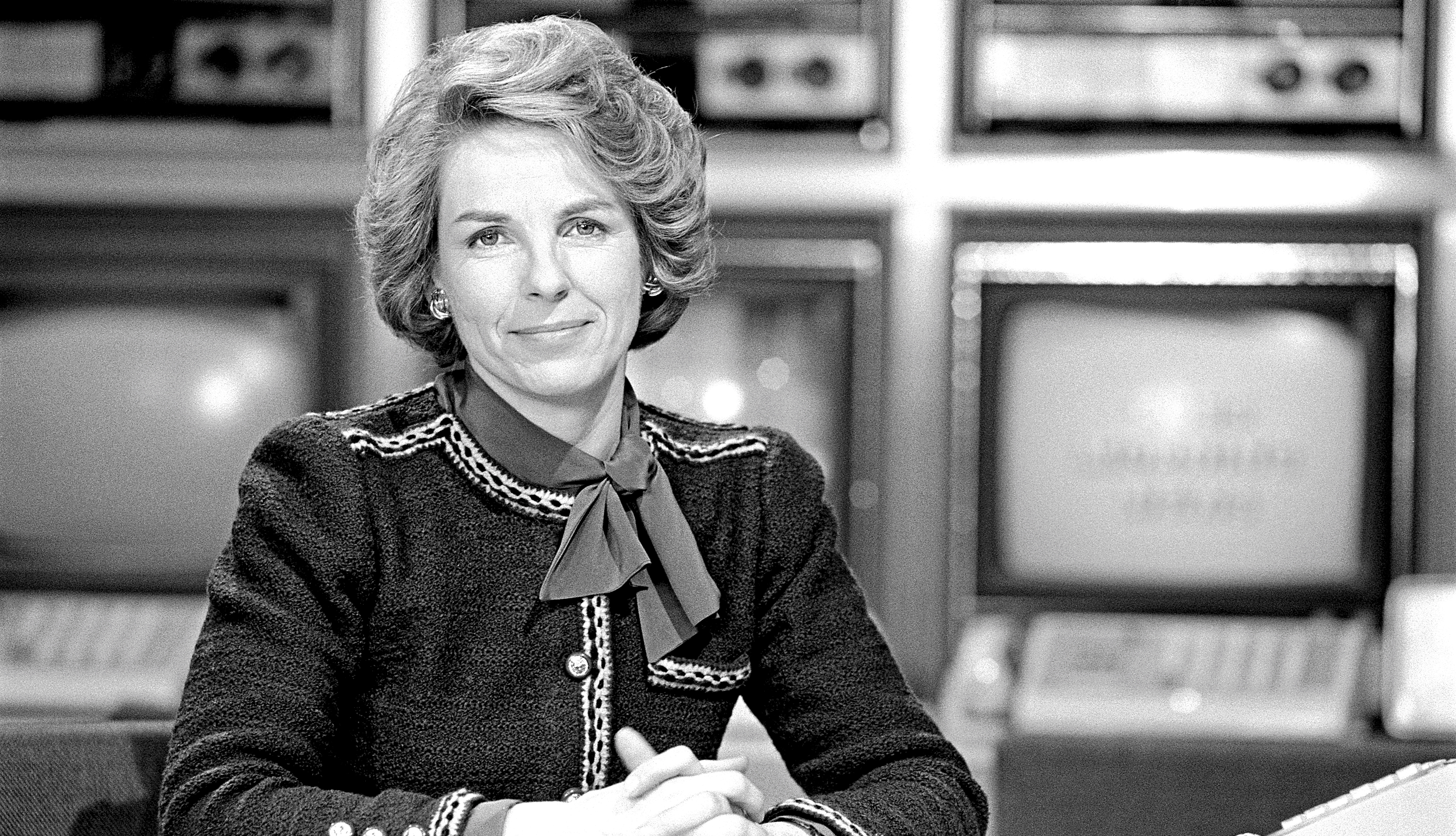 photo of jane bryant quinn appearing on the c b s morning t v show in nineteen eighty two