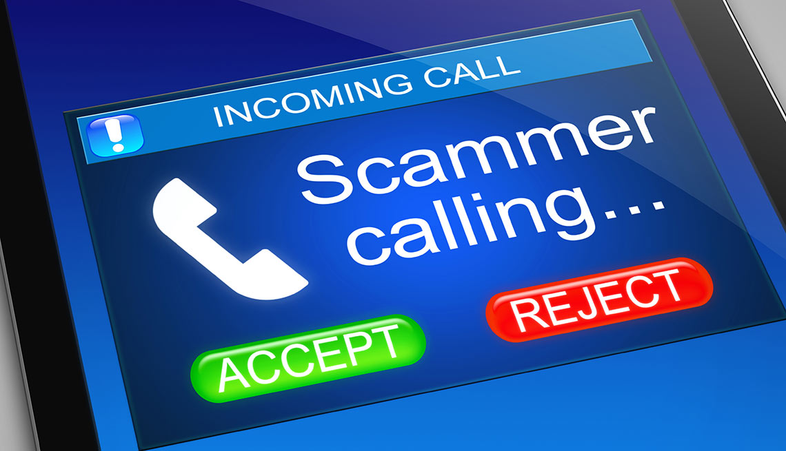 IRS scam agent calling