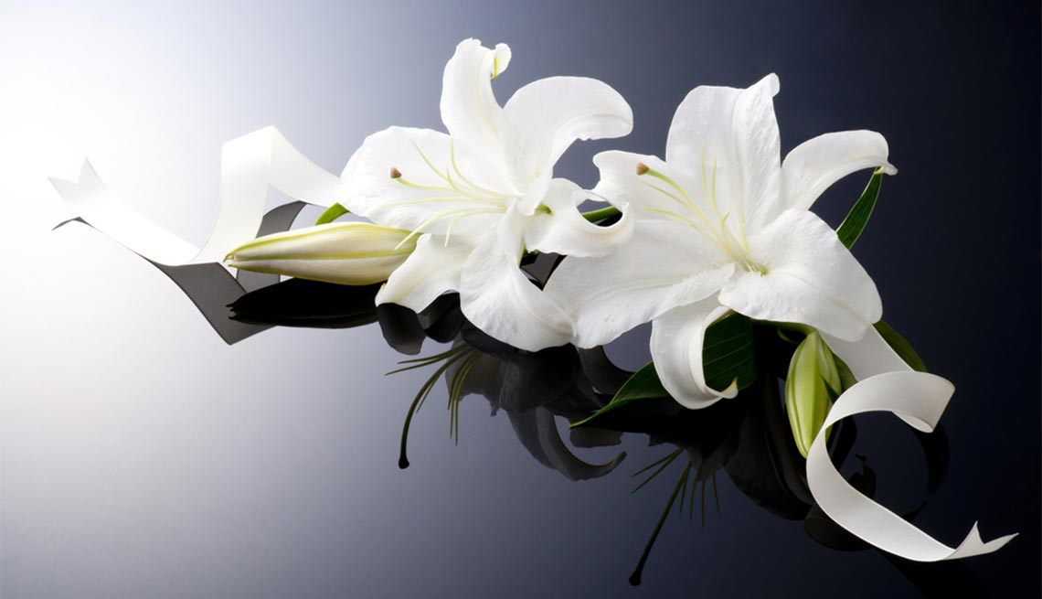 Flores para un funeral