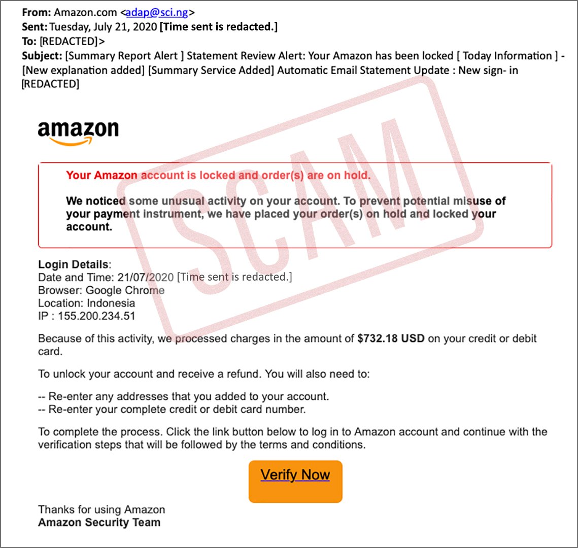 Cybercrooks Pose As Amazon In Phishing Scheme