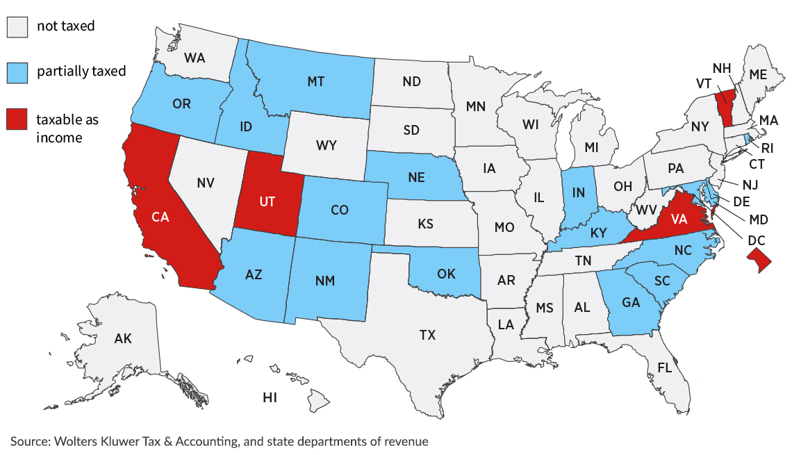 States That Won’t Tax Your Military Retirement Pay