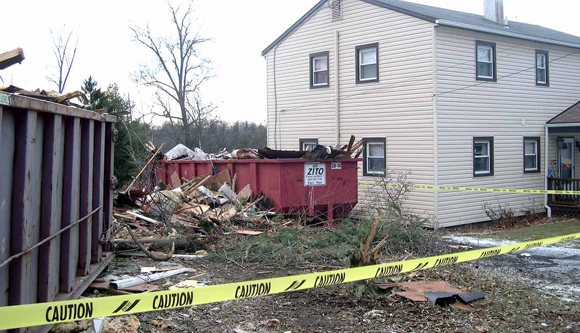 Husband Demolishes House, Middletown, NY, That's Outrageous