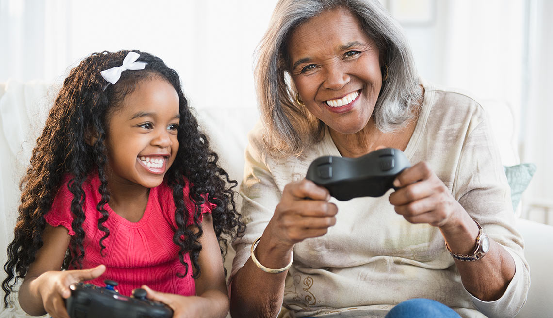 Older Gamers Join in the Electronic Fun