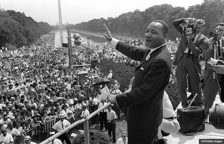 Martin Luther King Jr. I have a dream (AFP/Getty Images)