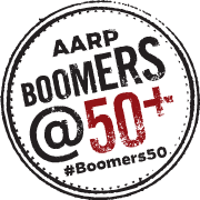 AARP Boomers at 50 Plus logo