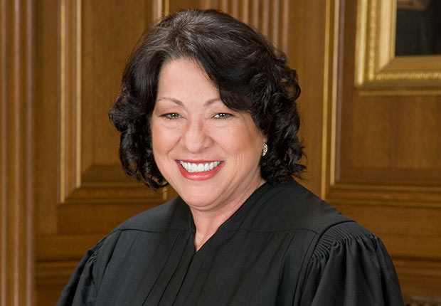 Supreme Court Justice Sonia Sotomayor. 