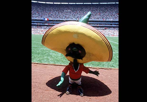 mascots world cup soccer weird countries represent willie juanito tip tap naranjito pique ciao striker footix spheriks fuelco