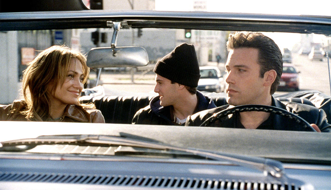 Jennifer Lopez, Justin Bartha, and Ben Affleck in 'Gigli'