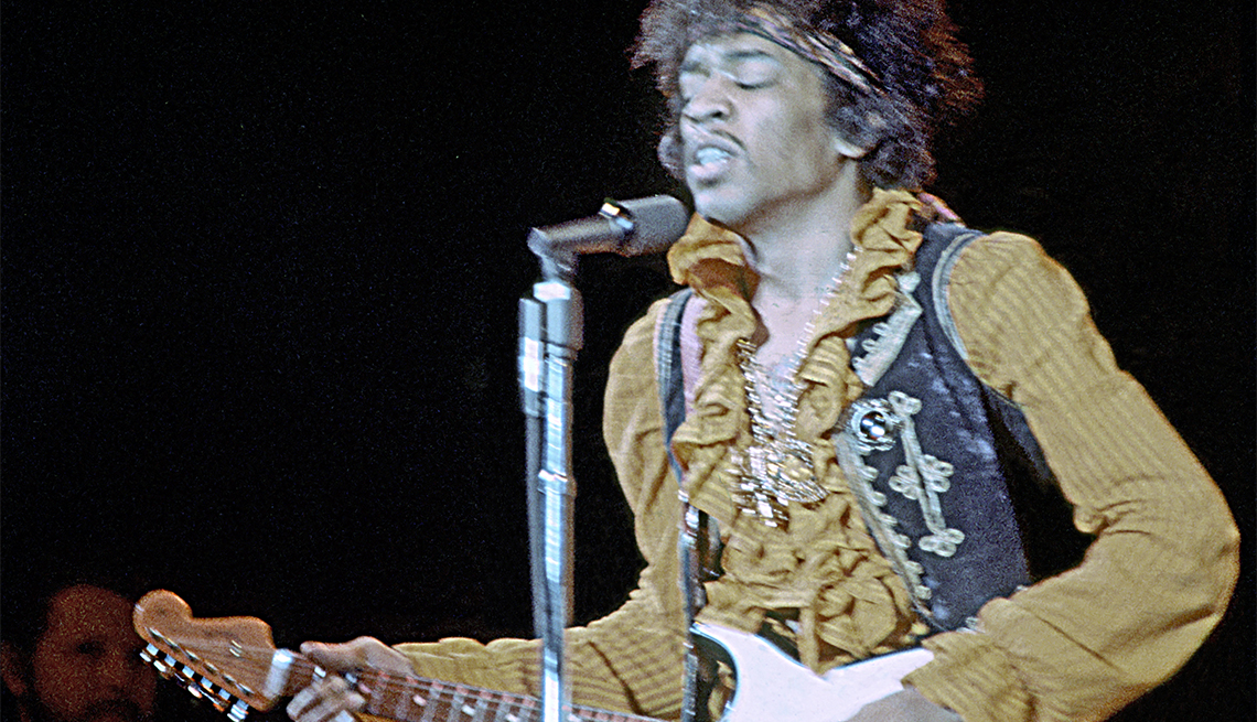 Jimi Hendrix as opening act for The Monkees