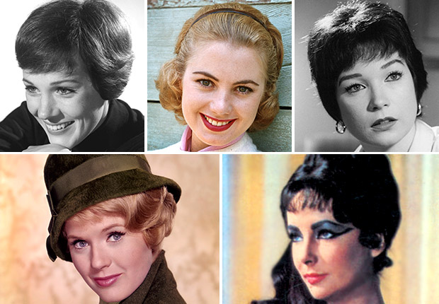 Julie Andrews, Shirley Jones, Shirley MacLaine, Connie Stevens, and Elizabeth Taylor, My Fair Lady 50th anniversary