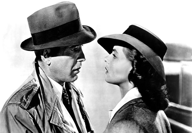 CASABLANCA, Humphrey Bogart, Ingrid Bergman, 1942