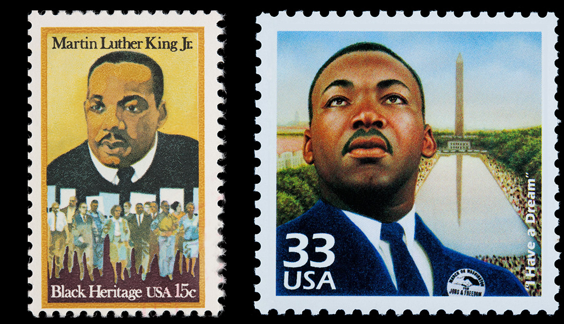 Dr. Martin Luther King Jr. stamps