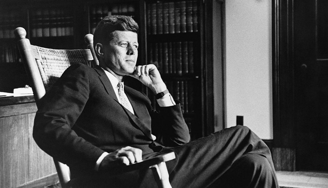 JFK Campaign Shot Glass President John F Kennedy Gift