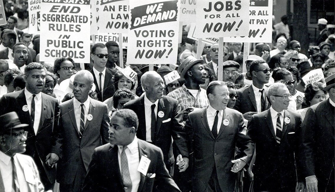 March On Washington For Jobs And Freedom, Washington DC, August 28 ...