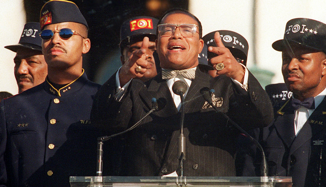 Some supporters initially voiced concern that controversies associated with march leader Louis Farrakhan, head of the Nation of Islam, might overshadow the event’s message