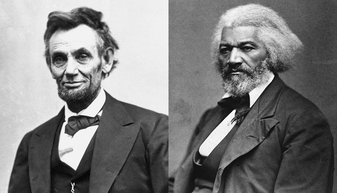 Black History Celebration Turns 90 - Frederick Douglass and Abraham Lincoln.