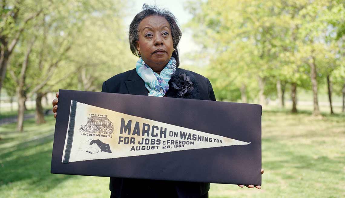 Edith Lee-Payne, March on Washington Then and Now