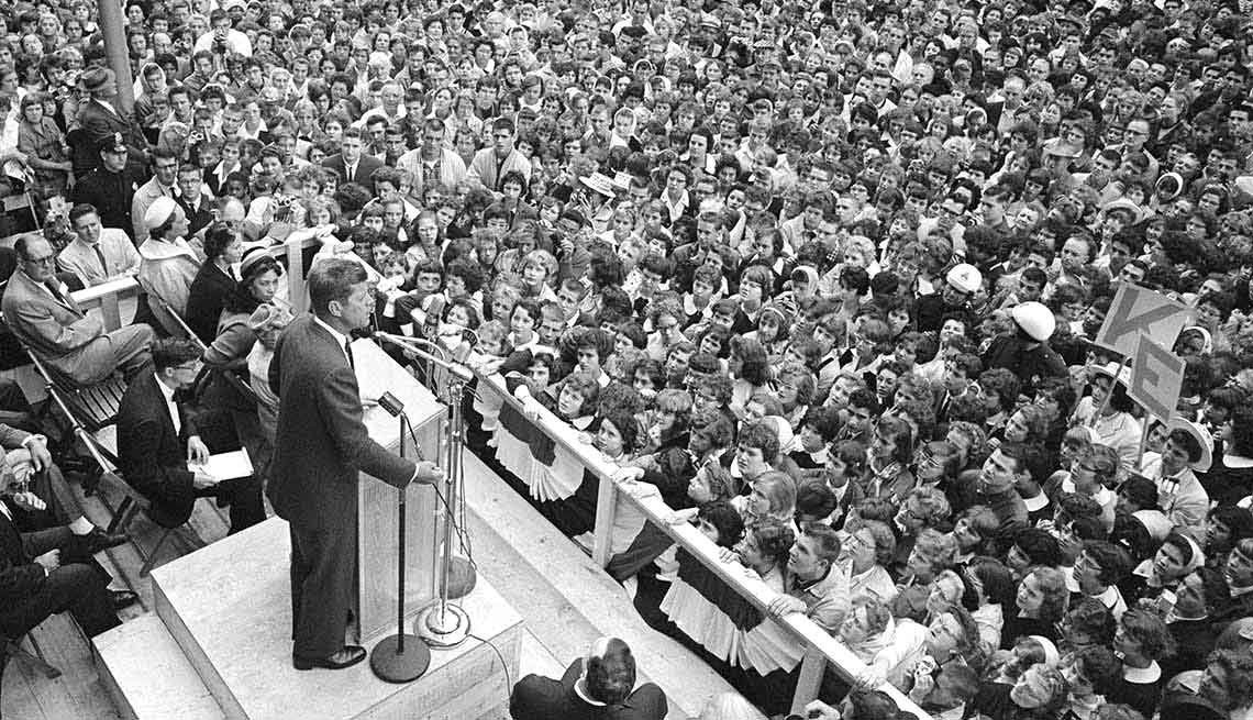 John F. Kennedy Election - JFK Campaign Photos