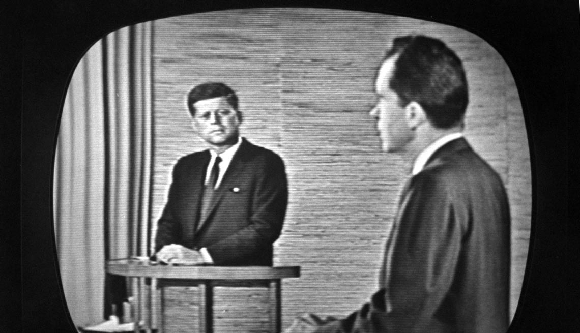 On Sept. 26, 1960, Kennedy and his Republican rival, Richard M. Nixon, made history during the nation's first televised presidential debate. Many credit the broadcast as being key to JFK's Election Day win. 
