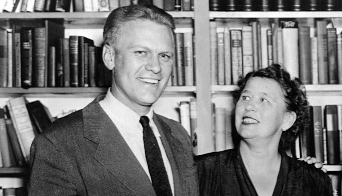 Gerald Ford junto a su mamá Dorothy Ayer Gardner Ford - Mamas de los presidentes de Estados Unidos