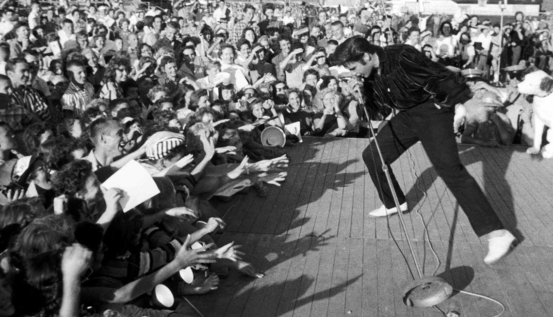 Elvis Presley y la época dorada del Rock and Roll