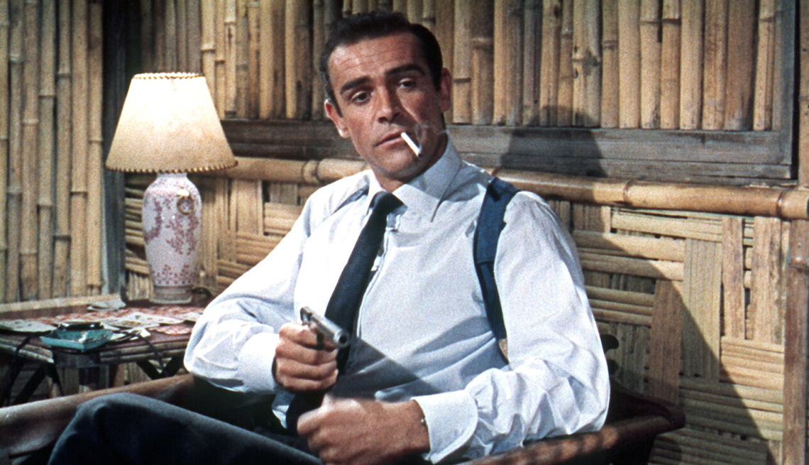 Still Of Actor Sean Connery In His Iconic Role As British Spy James Bond, Movies, 1963 Was a Year With Lasting Impact, AARP Politics, Events And History