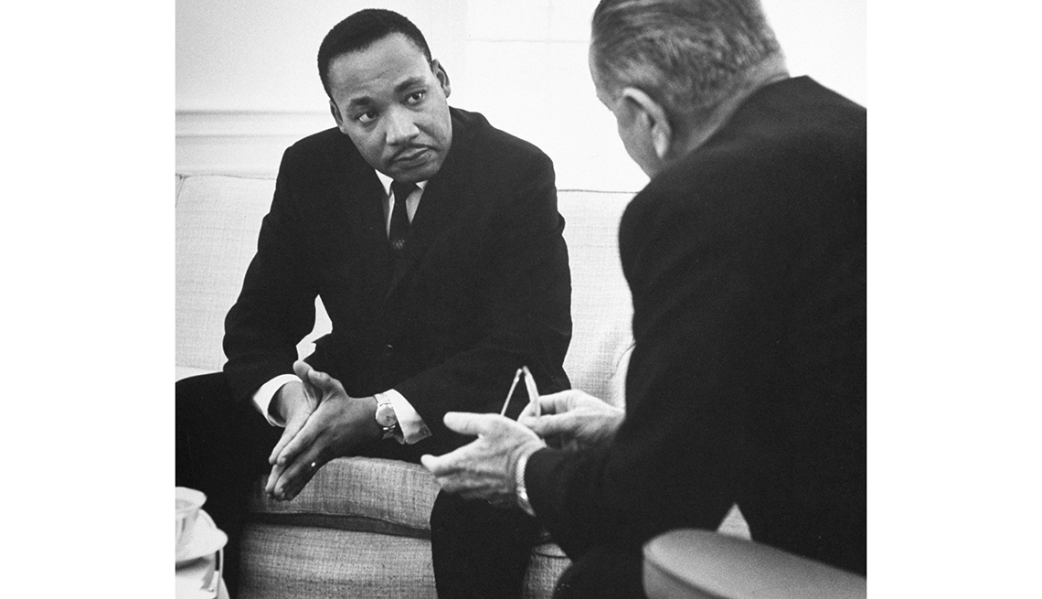 The Struggle for Civil Rights - Martin Luther King Jr. and President Johnson 