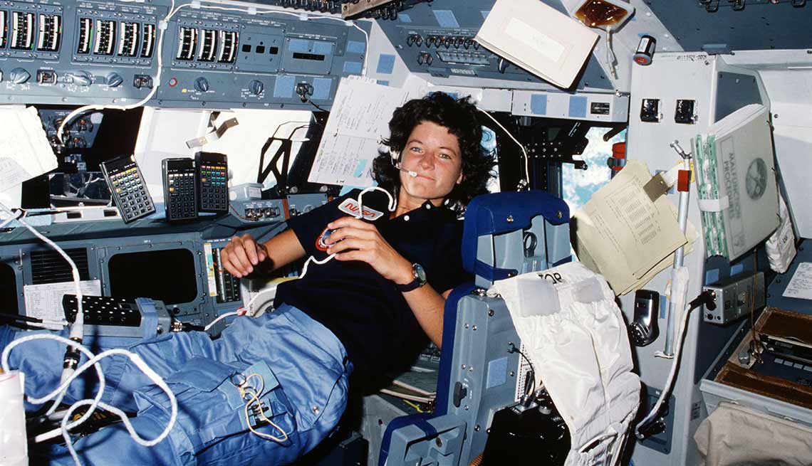 Sally Ride, primera mujer en el espacio