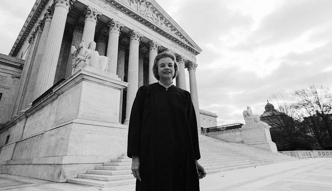 Juez Sandra Day O'Connor, primera mujer en la corte suprema
